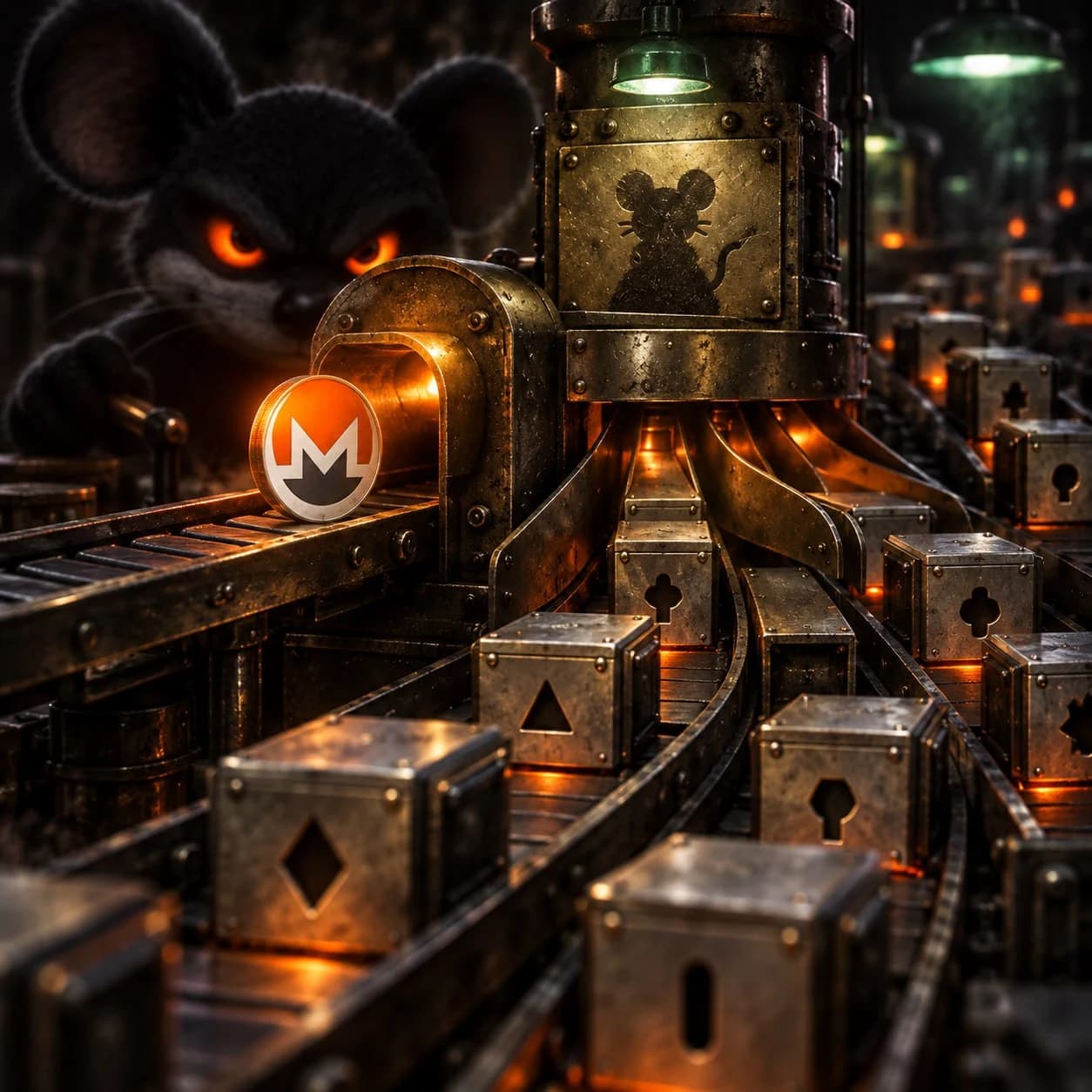 Anonymouse cryptographic sorting machine